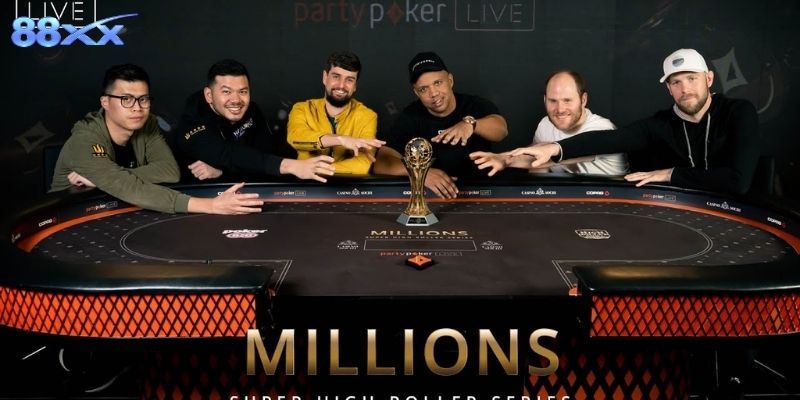 Poker High Roller 88XX - Đẳng Cấp Bài Binh Giới Siêu Giàu Nhịp độ kịch tính trong bàn poker đẳng cấp