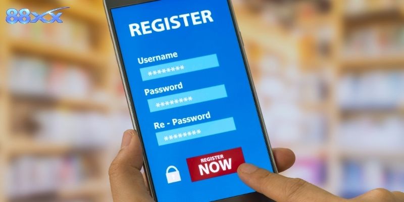 Quy trình đăng ký tài khoản vô cùng đơn giản và bảo mật tuyệt đối cho người dùng