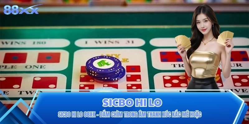 Sicbo Hi Lo 88XX - Đắm Chìm Trong Âm Thanh Xúc Xắc Mê Hoặc Sicbo Hi Lo 88XX - Đắm Chìm Trong Âm Thanh Xúc Xắc Mê Hoặc